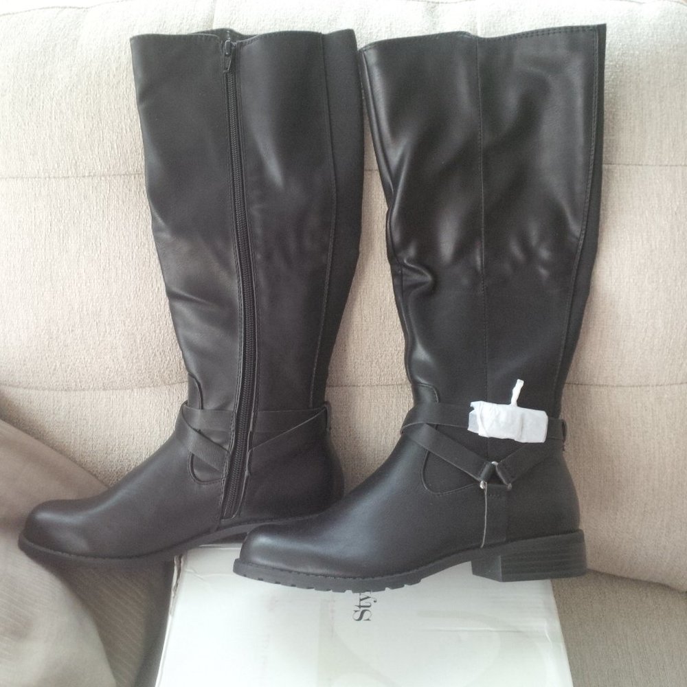 Brand New in Box Style & Co Brygyte Black Boots - $6.99 Shipping!